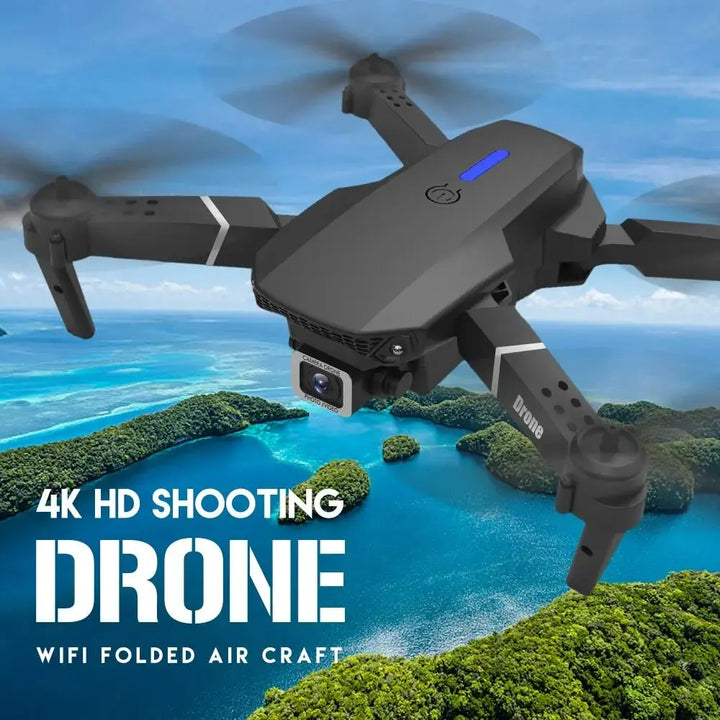 E88Pro RC Drone 4K 1080P Wide Angle HD Camera