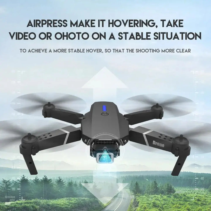 E88Pro RC Drone 4K 1080P Wide Angle HD Camera