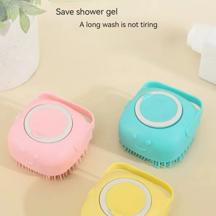 Cute Dog Bath Brush