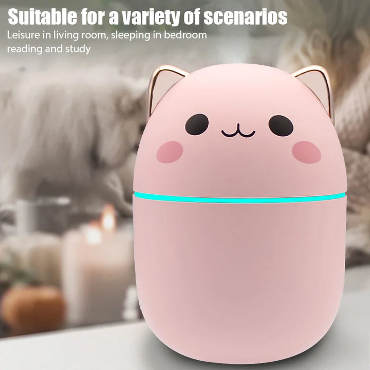 Cute Cat Humidifier 250ml