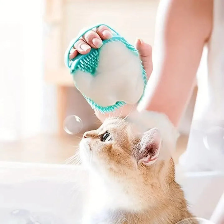 Cute Dog Bath Brush