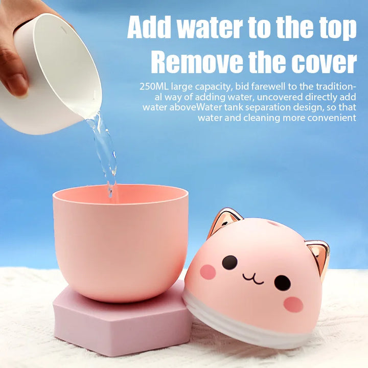 Cute Cat Humidifier 250ml