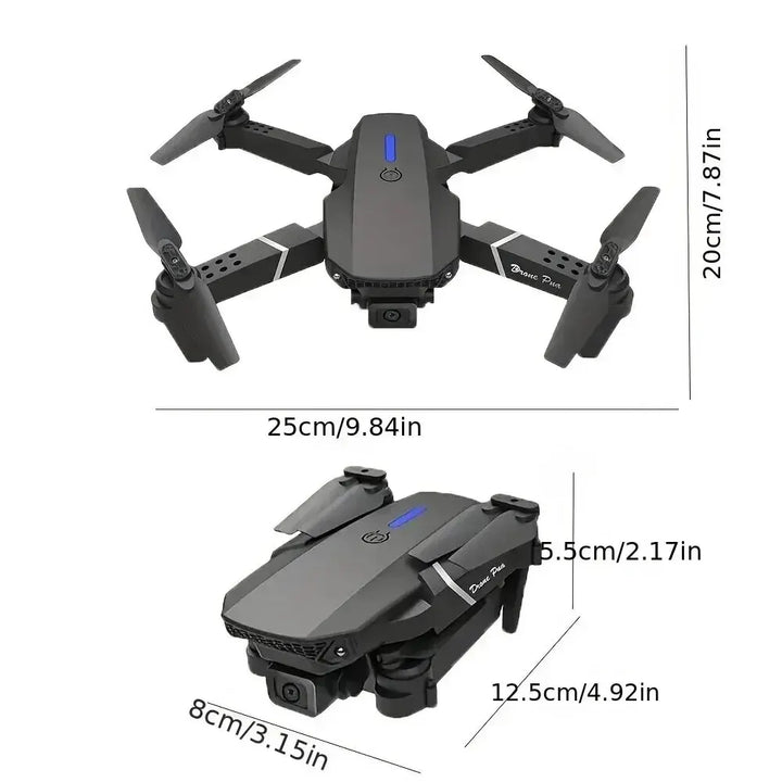 E88Pro RC Drone 4K 1080P Wide Angle HD Camera