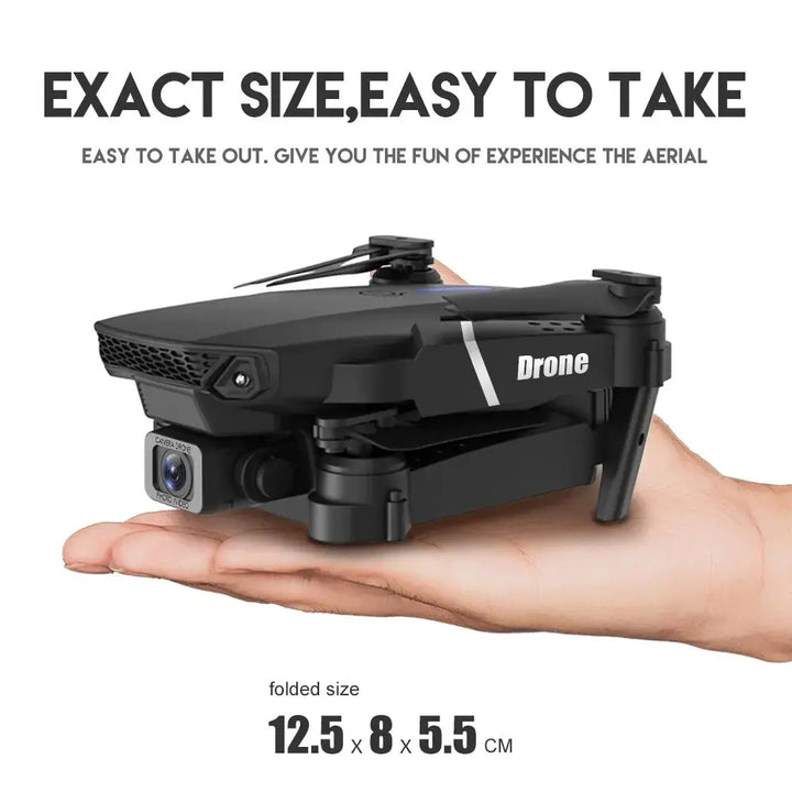 E88Pro RC Drone 4K 1080P Wide Angle HD Camera